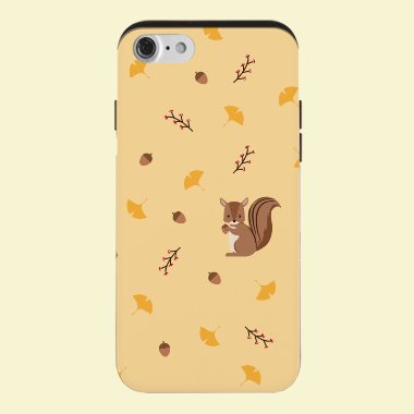 [슬라이드/도어]가을동물친구들 다람쥐