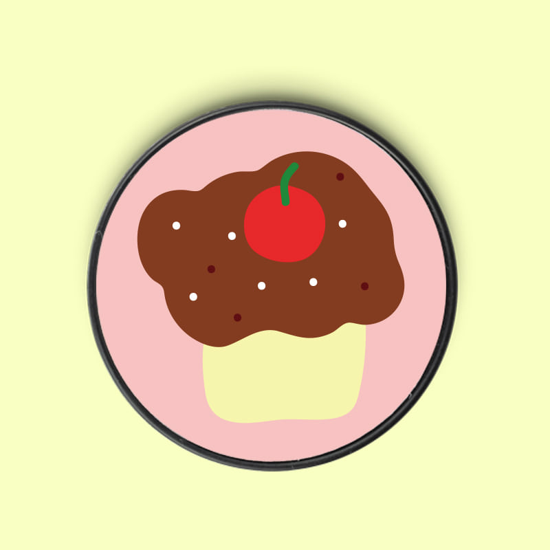 [헬로톡]머핀케익 핑크