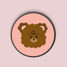 [헬로톡]곰곰이 핑크
